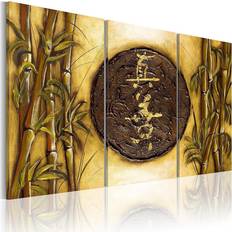 Gula Tavlor Arkiio Orientalisk symbol 60x40 Tavla