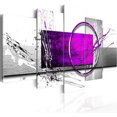 Lila Tavlor Arkiio Purple Expression 100x50 Tavla 100x50cm