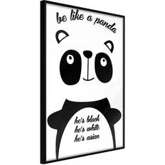 Arkiio Affisch Be Like a Panda [Poster] 30x45 Poster