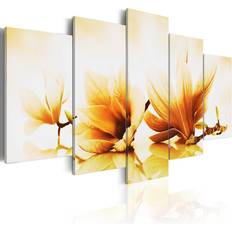 Gula Tavlor Arkiio Amber magnolias 100x50 Tavla 100x50cm