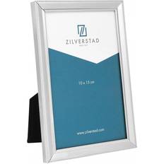 Jern Vægdekorationer Zilverstad Perlrand silver 10x15 Metal Portrait narrow 7150231 Ramme
