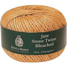 Kent & Stowe Jute Twine Bleached Stone garn 150 meter