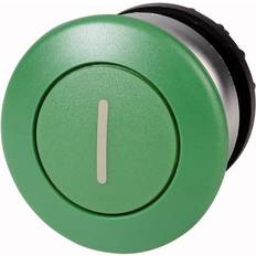 Interruttori principali Eaton 216722-1 M22-DP-G-X1 Pulsante a fungo rotondo, piatto Verde 1 pz