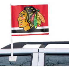 WinCraft Chicago Blackhawks 11" x 13" Two-Sided Car Flag