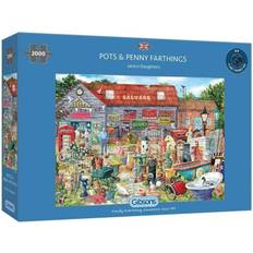 Gibsons Pussel Gibsons Pots & Penny Farthings 2000 Pieces