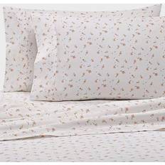 Textiles Home Collection Floral 4-pack Bed Sheet Pink (259.08x228.6)