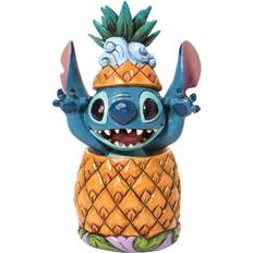 Jim shore disney Jim Shore Disney Traditions Stitch In A Pineapple Figurine