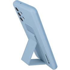 Skal Skal-man Wozinsky Kickstand Silicone Skal Samsung Galaxy A32 5G Ljus Blå