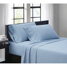 Truly Soft Everyday Bed Sheet Blue (259.08x175.26cm)