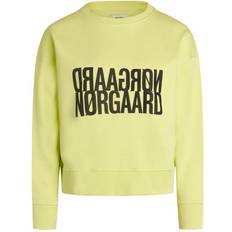 Mads nørgaard tilvina sweatshirt Mads Nørgaard Tilvina Sweatshirt - Sunny Lime