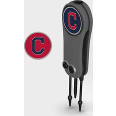 Team Effort Cleveland Indians Switchblade Repair Tool and Two Ball Markers