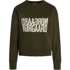 Mads Nørgaard Sweatere Mads Nørgaard Tilvina Sweatshirt - Forest Night