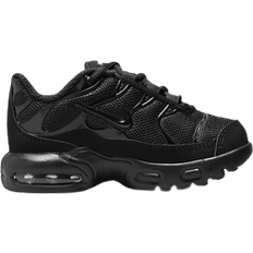 Kids air max plus black best sale