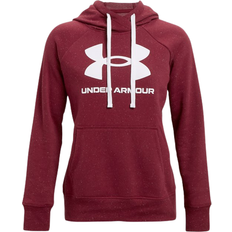 Under Armour Rival Fleece Logo Hoodie Women's - League Red/White