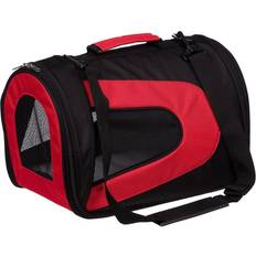 Large dog carrier Petlife Sporty Mesh Airline Approved Zippered Folding Pet Dog Carrier Large 25.7x26.7cm