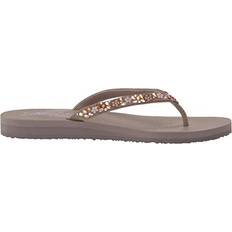 Foam Flip-Flops Skechers Meditation Daisy Delight - Taupe Multi