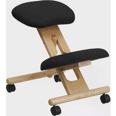 Height Adjustable Office Chairs Flash Furniture Two-Tone Kneeling Ergonomic Office Chair 24"