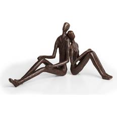 Danya B Romantic Couple Bronze Sculpture Figurine 10.2cm