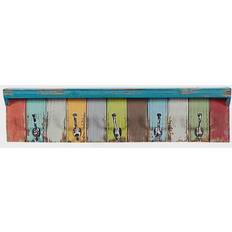 Multicolored Coat Hooks Ridge Road Décor Coastal Coat Hook 5"