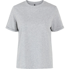 Pieces Pcria T-shirt - Light Grey Melange