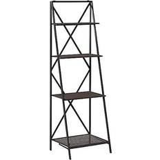 Black Shelving Systems Ridge Road Décor Industrial Shelving System 15x57"