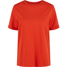 Pieces Pcria T-shirt - Tangerine Tango