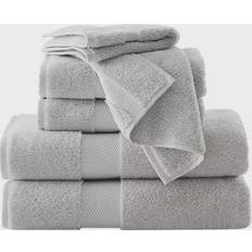 Brooklyn Loom Solid Bath Towel Grey (147.32x76.2cm)