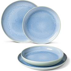 Microonde Sicuro Servizi da Tavola Villeroy & Boch Crafted Blueberry 4 Delar Turkos Servizio da Tavola 4pcs