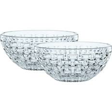 Kristallglas Servierschalen Nachtmann Bossa Nova 18 cm clear Servierschale 2Stk.