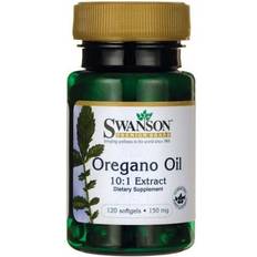 Swanson Acides Gras Swanson Oregano Oil 10:1 Extract 150mg 120 pcs