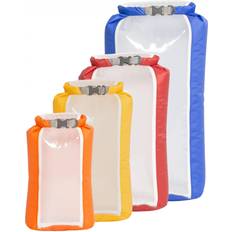 Multifärgade Packpåsar Exped Fold Dry Bag Clearsight 4 pack