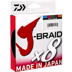 Angelschnur Daiwa J-Braid X8 multi color 0.35mm 36.0kg 300m