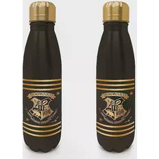 Oro Borracce Harry Potter Black and Gold Drinking Bottle black gold Water Bottle