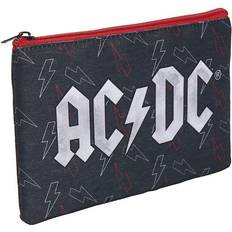 Rojo Neceseres Neceser maquillaje estampado de Acdc