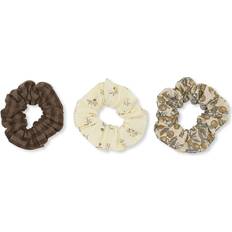 Hårprodukter Konges Sløjd 3-pak Scrunchie Orangery Mix Big
