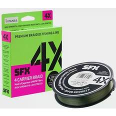 Gul Fiskeliner Sufix SFX 4X Braid Low Vis Green 135M-0,165mm
