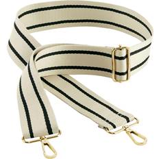 BagBase Boutique Striped Adjustable Bag Strap - Beige