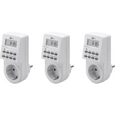 Digital timer elartiklar Pro 3 pcs Digital timer white controls electronic