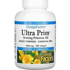 Natural Factors Ultra Prim Evening Primrose Oil 1000 mg 180 Softgels