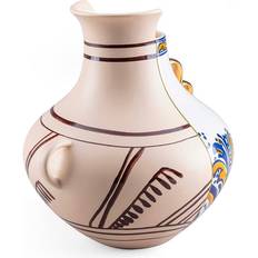 Yellow Vases Seletti Hybrid Nazca In Porcelain Vase