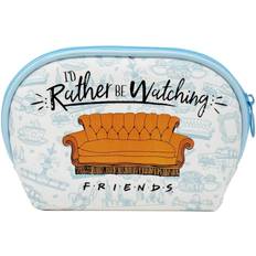 White Cosmetic Bags Friends Cosmetic Pencil Case