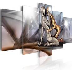 Guld Tavlor Arkiio Gold couple 100x50 Tavla