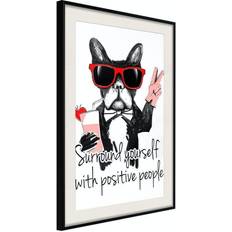 Arkiio Affisch Surround Yourself With Positive People [Poster] 40 Poster