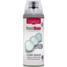 Plasti-Kote Plasti-kote 24002 400ml Premium Spray Paint Matt Clear Acrylic
