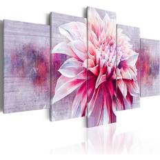 Lilla Billeder Arkiio Violet Dahlia 100x50 Billede 100x50cm