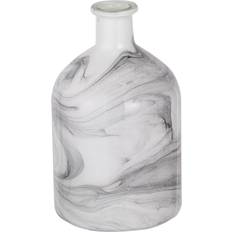 A&B Home Svirla White and Black Vase