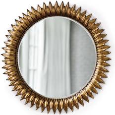 Oro Espejos de mesa Regina Andrew Sunflower Antique Goldtone Table Mirror