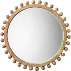 Bloomingdale's Brighton Brown Wall Mirror