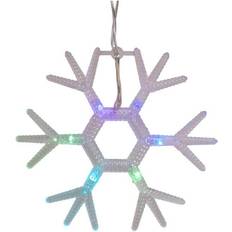 Iron Fairy Lights & Light Strips Kurt Adler Snowflake Icicle Fairy Light 30