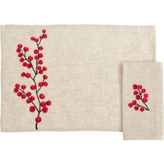 Saro Lifestyle Red Berry Trivet 8